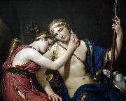 Jacques-Louis  David The Farewell of Telemachus and Eucharis France oil painting artist